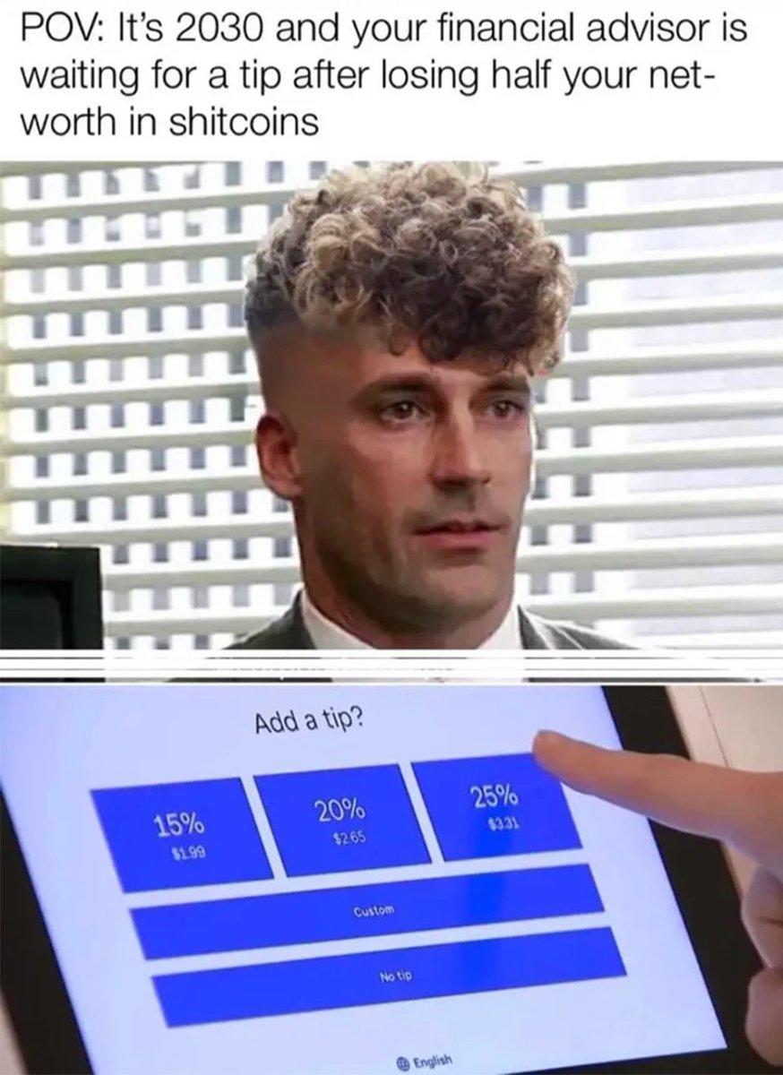 wallstmemes's tweet image. Turns out TITS wasn't a great investment