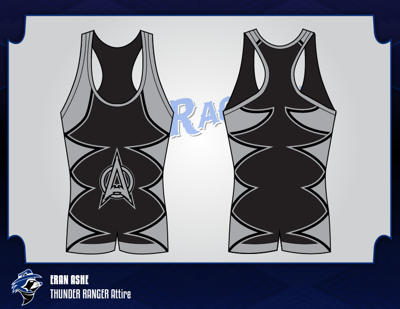 BRaccoonDesigns's tweet photo. #PortfolioDay 
Hi, my name's Afro. I design wrestling gear and logos for commission as well as for characters in the WWE 2K series! https://t.co/jXo6zXf7Bo