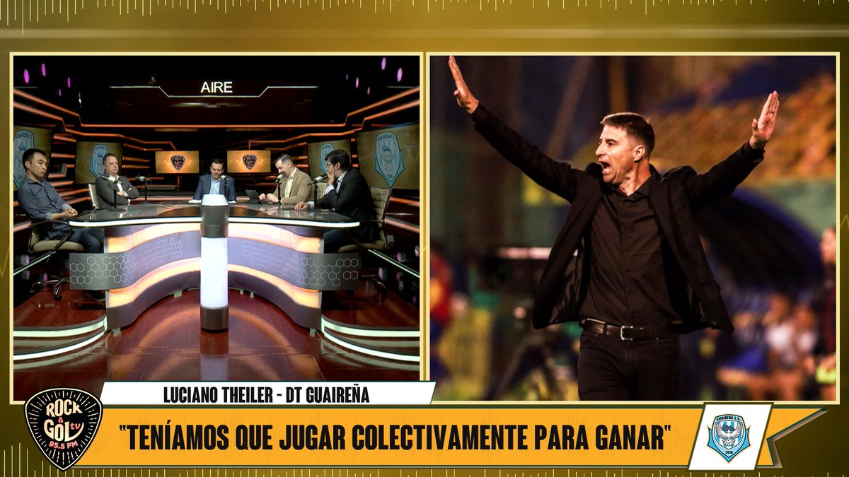 TigoSportsPY's tweet photo. En contacto con Luciano Theiler, director técnico de @GuairenaClub 

¡Sumate a #RockAndGolTV! https://t.co/vMgZdgFZS7
