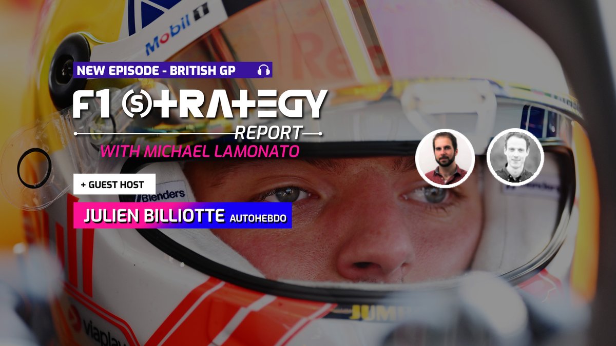 Join <a href="/MichaelLamonato/">Michael Lamonato</a> and special guest <a href="/jbilliotte/">Julien Billiotte</a> from <a href="/autohebdo/">AUTOhebdo</a> as they take a deep dive into the strategies from the #BritishGP on the #F1 Strategy Report Podcast f1strategyreport.com