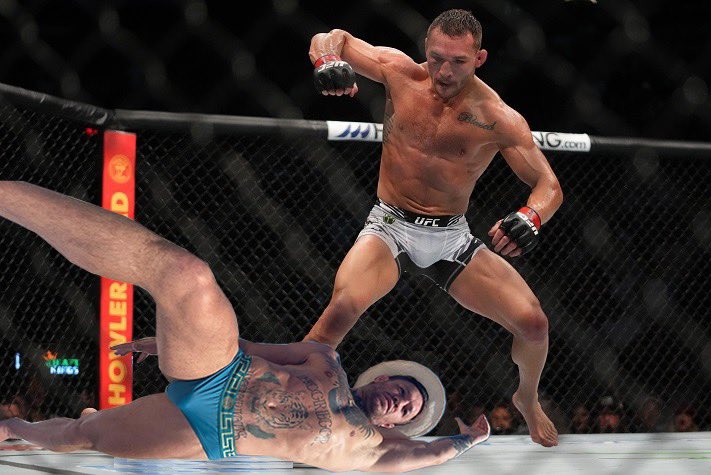MikeChandlerMMA's tweet image. Ankle pick was a bad idea…
