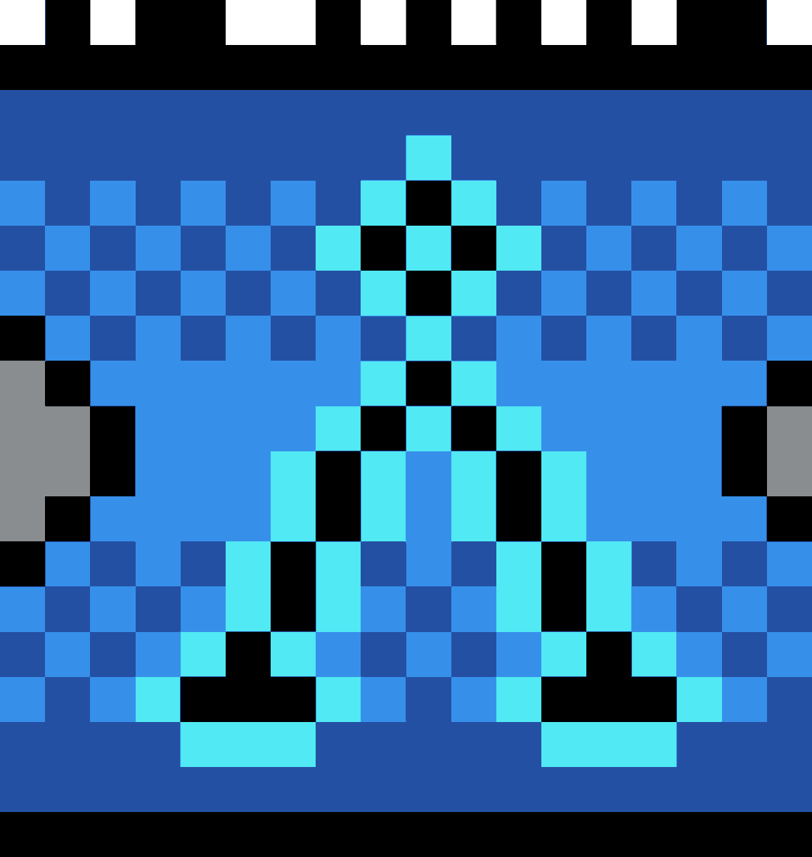 Alpha Gate glyph: This glyph from Stargate symbolizes the Alpha Gate, a portal (Stargate) on Earth that can be used to travel to other gates across the universe.