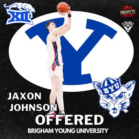 . @mjolley23 on 2024 Alta High School prospect Jaxon Johnson, who was offered by #BYUBasketball earlier today: 'He's someone BYU has been well-acquainted with for a long time. He's about 6-foot-9 right now, plays at the three, and can shoot the ball really well. He shot at over…