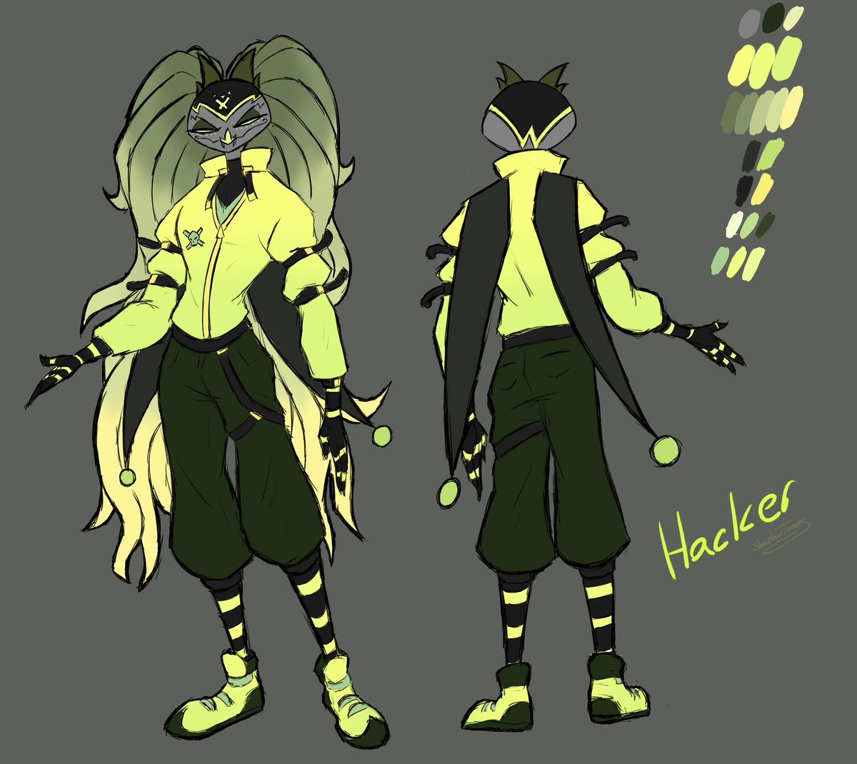 Arinfrankanon's tweet photo. #profolio #art 

Even tho I already done it, don’t mind doing it again!
ShadowToons at your service! I don’t normally do full one outline and coloring, more of an character sketch ref person!

Not much an background either! https://t.co/FfTTwOX9yE