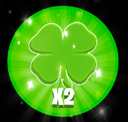 2X Luck Gamepass I made for practice #RobloxGFX