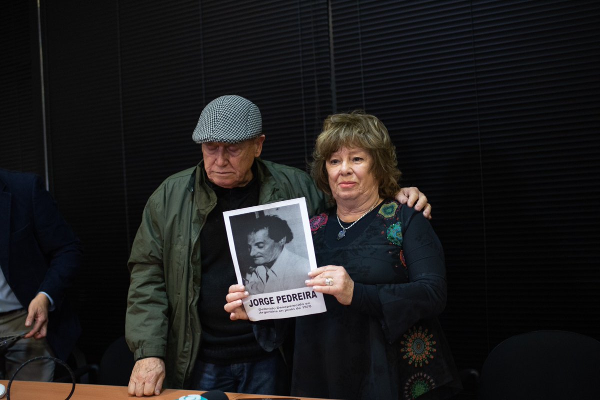 Jorge Pedreira Brum
P R E S E N T E 

En conferencia de prensa, <a href="/famidesa/">Famidesa</a> informó que mediante una investigación de la INDDHH se logró identificar el paradero de los restos de Jorge Pedreira Brum, uruguayo de 56 años víctima de desaparición forzada en Argentina en 1978.