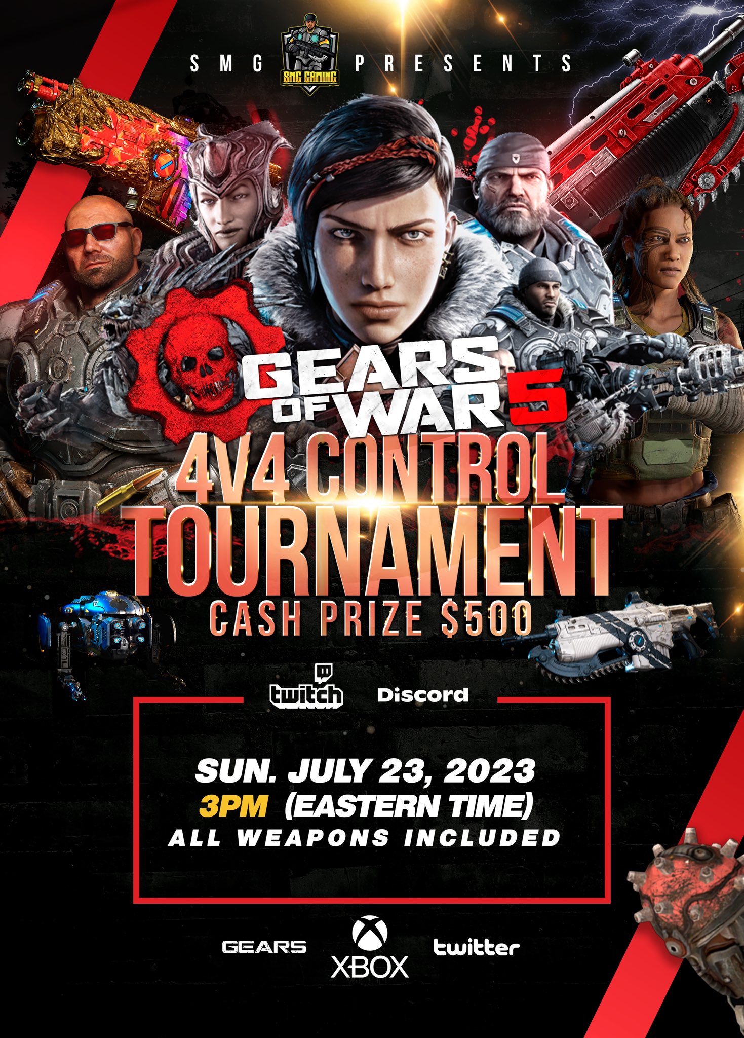 Gears5_iQGod on Twitter "July 23rd 3pm eastern !!! It’s up and it’s