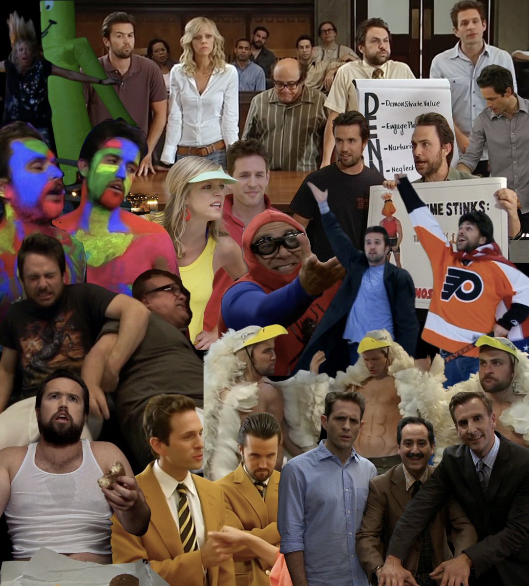 The Always Sunny Podcast (@thesunnypodcast) on Twitter photo Randall Einhorn directed all of these classics. How many can you name?
New ep, Randall Einhorn, out now! ☀️🎧
#thesunnypodcast #newep #specialguest #charlieday <a href="/RMcElhenney/">Rob McElhenney</a> <a href="/GlennHowerton/">Glenn Howerton</a> <a href="/meganganz/">Megan Ganz</a> Randall Einhorn directed all of these classics. How many can you name?
New ep, Randall Einhorn, out now! ☀️🎧
#thesunnypodcast #newep #specialguest #charlieday <a href="/RMcElhenney/">Rob McElhenney</a> <a href="/GlennHowerton/">Glenn Howerton</a> <a href="/meganganz/">Megan Ganz</a>