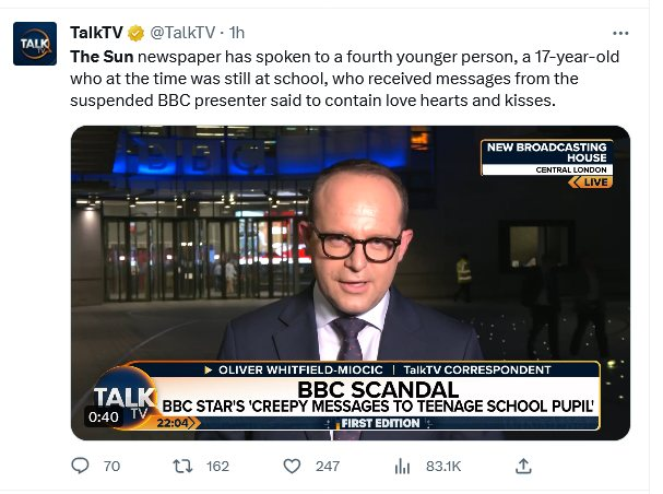 Nonce Defenders last two days 'its one Only Fans Teen & older man nothing illegal'
Tonight now its FOUR Young men all with same story & even #Grindr lockdown breaking meeting the wokestasi are very quiet 
#BBCPresenterScandal, #BBCQT Are reportedly banning questions #BBCNonce