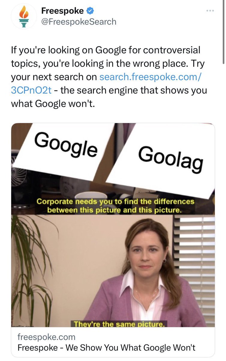 TheDocSportello's tweet photo. lol at this promoted ad #Goolag https://t.co/8Bkv5BtLce