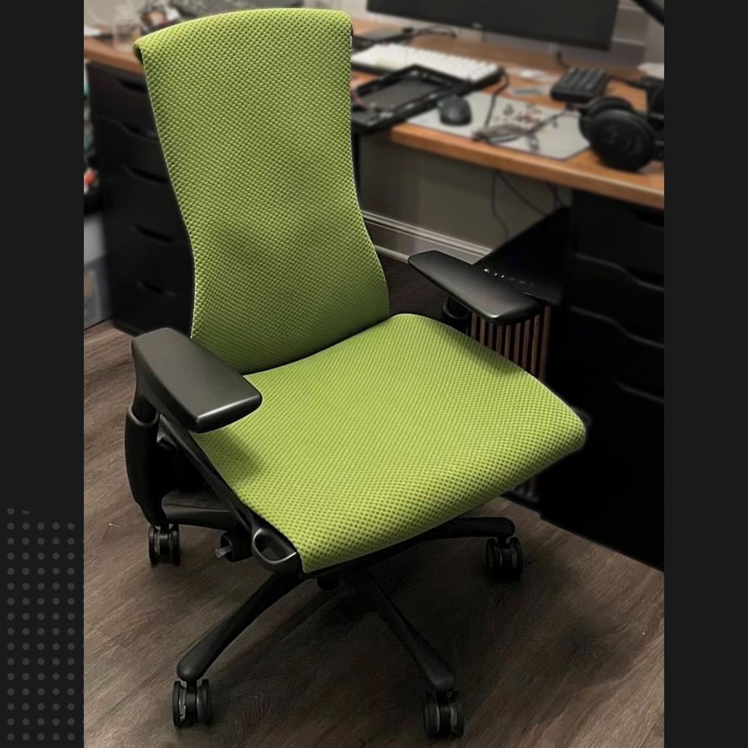 Christen D. wanted a #HermanMiller #EmbodyChair for a home/gaming setup & had been looking 'forever.' 

She found it at #BetterSource. 'It was perfect. ZERO flaws.' 

Happy to help.😊

#CustomerTestimonial #HomeSetup #GamingChair #AffordableFurniture #HappyCustomer #HomeOffice