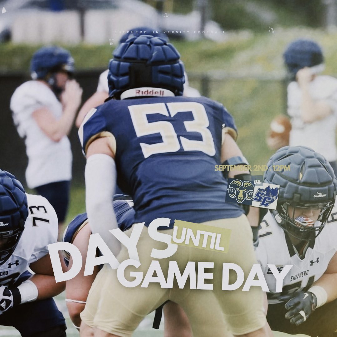 53 days until game day.

#TEAM94 #GoRams