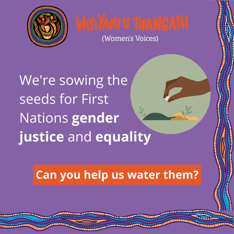 HAVE YOUR SAY! Responses will help to inform the development of the Framework for Action and the First Nations Gender Justice and Equality Institute at the ANU @AusHumanRights @June_Oscar @ourANU