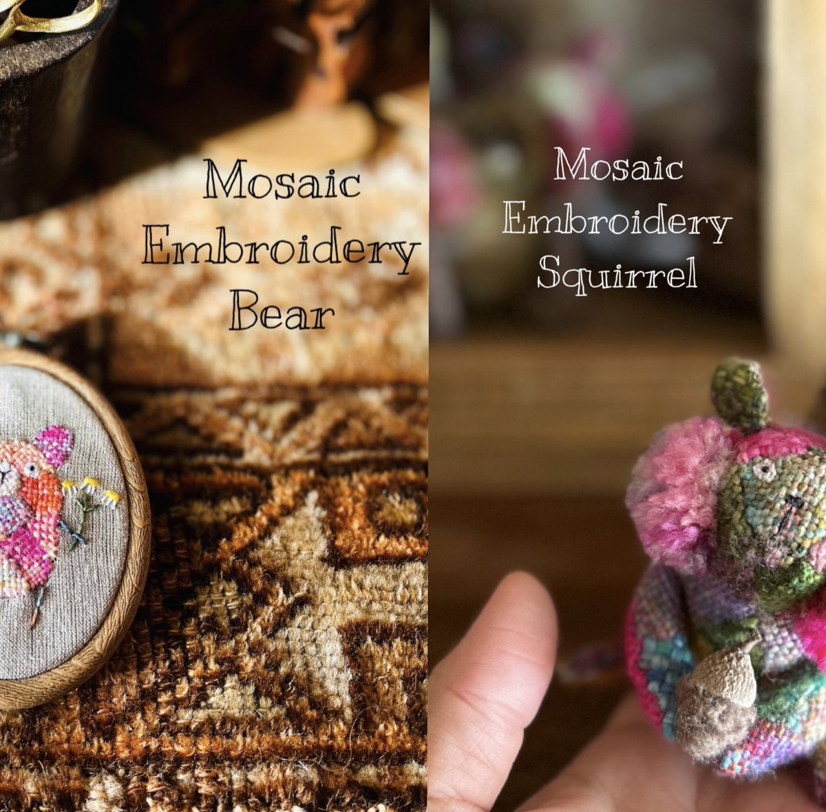 mimstermade's tweet photo. .
WS「モザイクダーニング刺繍のある暮らし」in 東京
.
開催いたします\ʕ•ᴥ•ʔ/
.
募集定員を超えた場合は、
自動抽選となります。
.
⭕️募集期間は本日、7/12、12:00〜
⚠️募集〆切は、7/18、12:00。
.
ワークショップへのお申込みは
こちらから↓
https://t.co/wkORBqYlKL https://t.co/FP5AARxV2d