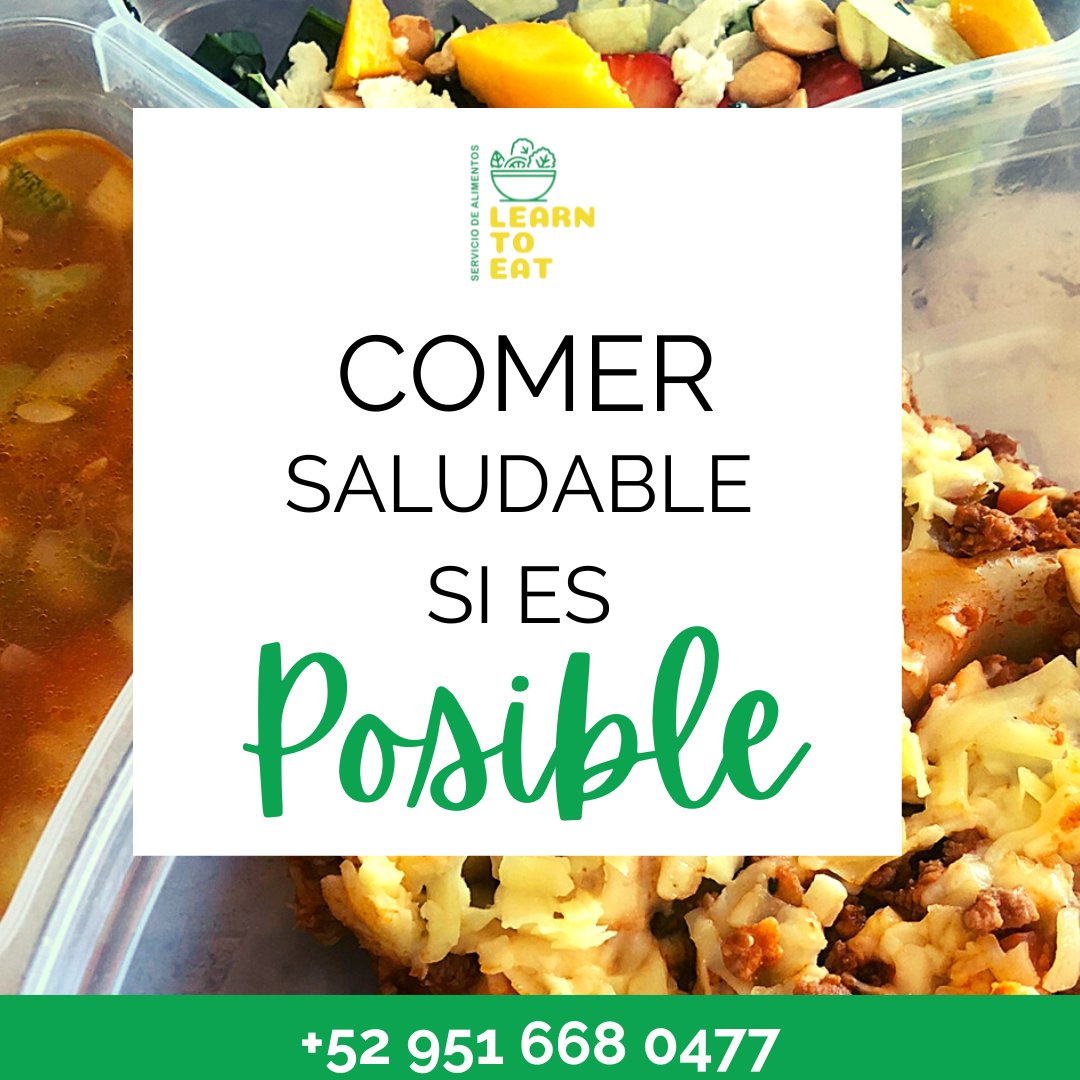 learntoeatoax's tweet photo. Learn to Eat 
Es una excelente opción para llevar una alimentación saludable, cumplir tus metas y objetivos, todo de acuerdo a tus gustos y necesidades, cada menú es elaborado y supervisado por nuestra nutrióloga 👩‍⚕️.

¡Nosotros cocinamos para ti 💚! https://t.co/lQTqtMlBOK