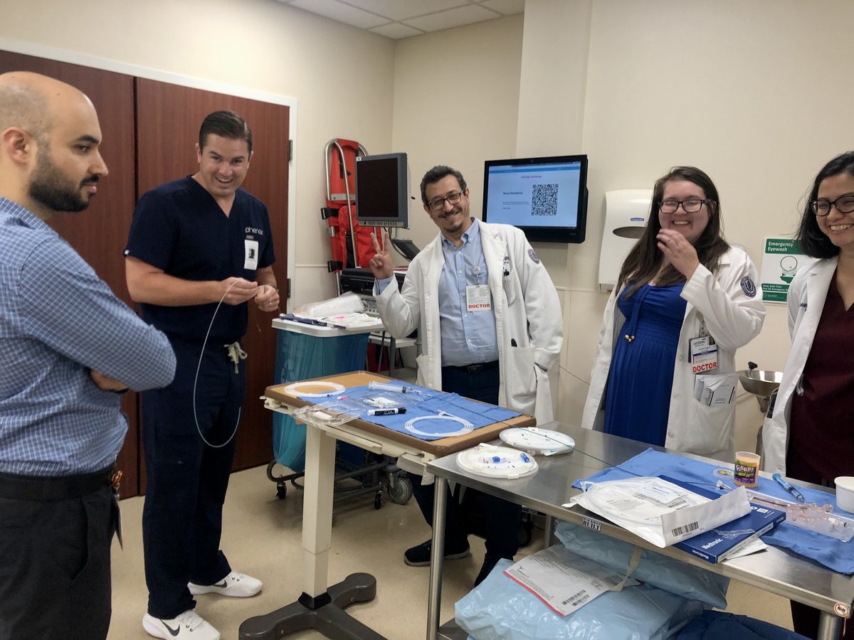 A fantastic hands-on experience for residents in this Neuro-interventional workshop led by Dr. Mehta and Dr. Tarasaria! <a href="/EricaSchuyler/">Erica A Schuyler, MD, FAAN, FANA</a> @nmatch2023 #Neurology #NeuroTwitter <a href="/TapanMe26854484/">TapanMehta</a> <a href="/karantarasaria/">Karan Tarasaria</a> <a href="/mjaffa_do/">Matt Jaffa</a> <a href="/daniyal_asad/">Daniyal Asad</a> <a href="/ajaytunguturi/">Ajay Tunguturi</a> <a href="/nkrothapalli4/">Neeharika Krothapalli</a> <a href="/Brenda1Pulgarin/">Brenda Pulgarín</a>