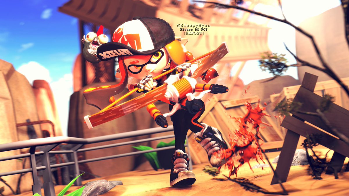 SleepyHyan's tweet photo. Hi! I’m Hyanna/Devola! I like making 3D renders and animations based off Splatoon! ❤️

-

[#PortfolioDay #Splatoon2 #Splatoon3 #splatoon絵描きさんと繋がりたい #Splatoon #SplatoonSFM #SplatArt #SFM #3dart #スプラトゥーン] https://t.co/v0m1iYDq7f