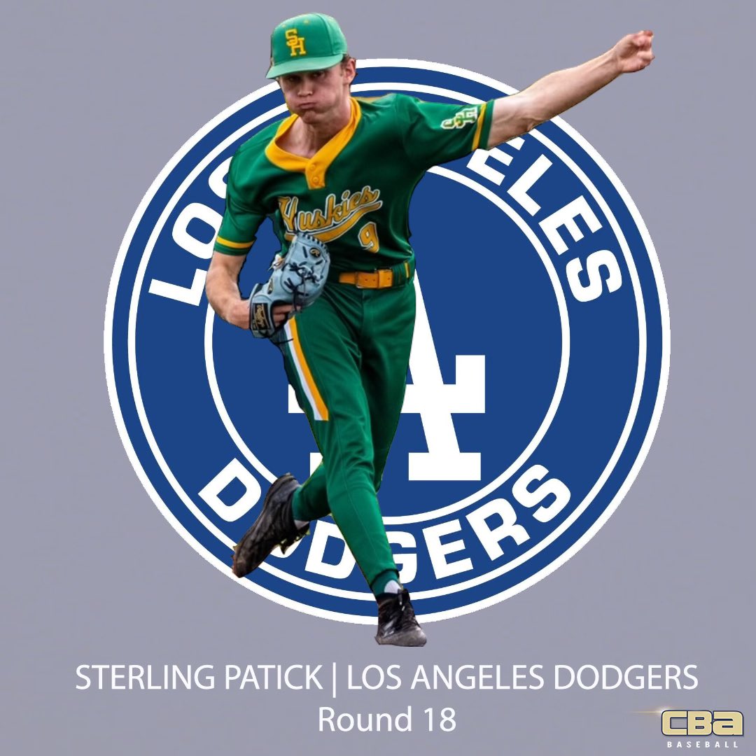Congratulations Sterling Patick | Drafted in the 18th round of the 2023 MLB Draft #weareCBA