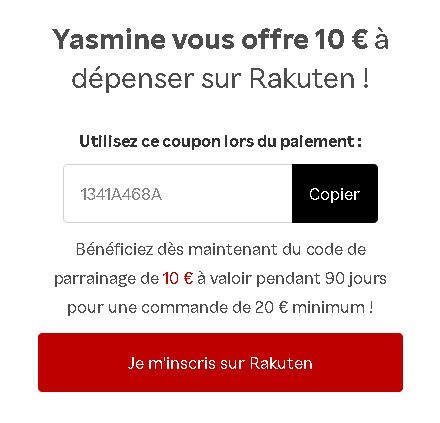 AmounaBigBossa's tweet photo. Parrainage Rakuten 👋🛍️🛒
Code 👉 1341A468A 👈
-10€ de réduction sur votre première commande (minimum 20€)
https://t.co/iy4MdhzmxW
#promo #amazon #rakuten #cdiscount #rueducommerce #shopping #soldes2023 #PrimeDay https://t.co/Nc4Ye7bGyG