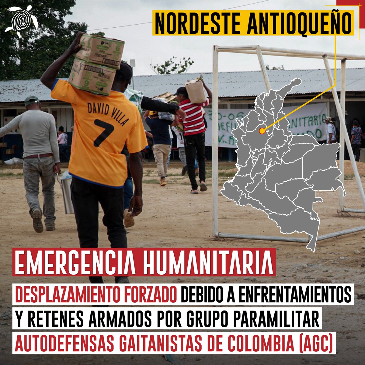 Human_Conet's tweet photo. LLAMADO A LA SOLIDARIDAD 🚨

🤜 Alimentos no perecederos, implementos de aseo y uso personal, ropa y utensilios de cocina, medicamentos, etc. - punto de recolección Cra. 40 #56a-41, Medellin.

🤜 Ayudas económicas - Cuenta Bancolombia ahorros: 03148188757 https://t.co/AuwpqDFKjv