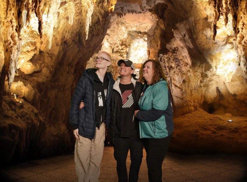 Caves and glow worms at <a href="/WaitomoAdventur/">Waitomo Adventures</a> outside of Auckland, NZ. We are also representing <a href="/trailblazers/">Portland Trail Blazers</a>. <a href="/CarterHudson83/">CarterHudson83</a>