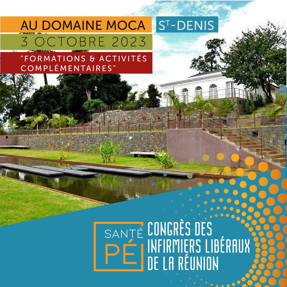 OmnisoftReunion's tweet photo. 🛑 Le 3ème congrès des infirmiers libéraux de la Réunion aura lieu le 3 octobre au Domaine Moca à st Denis 📍
Se former et diversifier son activité d'infirmier devient une nécessité dans la pratique quotidienne...
On vous attend nombreux ! ❤️ 

#albus #infirmier #idel #omnisoft https://t.co/jdKUbtydIJ