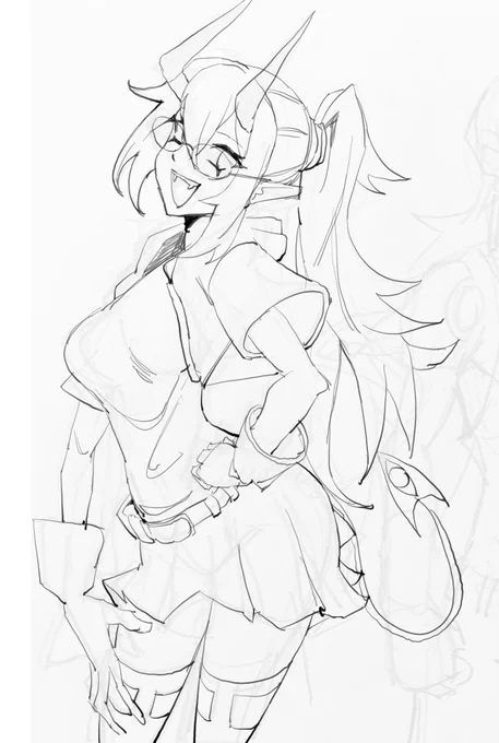 New demon OC WIP