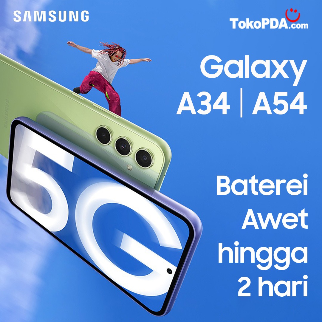 InfoTokoPDAcom's tweet photo. Jelajahi dunia tanpa henti dengan Samsung Galaxy A34 dan A54! Nikmati baterai yang awet hingga 2 hari untuk pengalaman tak terbatas. 🌍💪 
Dapatkan hanya di https://t.co/Nonwnrfugm 😀

#SamsungGalaxyA34 #SamsungGalaxyA54 #BateraiTahanLama #infoTokoPDA #TokoPDA https://t.co/SQKA0ShKA5