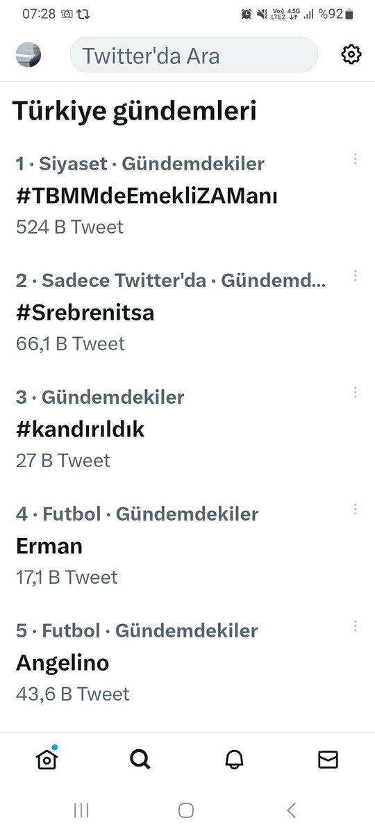 Sayın <a href="/TBMMresmi/">TBMM</a>
<a href="/TBMMGenelKurulu/">TBMM Genel Kurulu</a>
Üyeleri
Sayın <a href="/isikhanvedat/">Prof. Dr. Vedat Işıkhan</a>
Sayın <a href="/dbdevletbahceli/">Devlet Bahçeli</a>
Saat 07:30 hala gündemdeyiz şimdi sıra sizde 
#TBMMdeEmekliZAManı