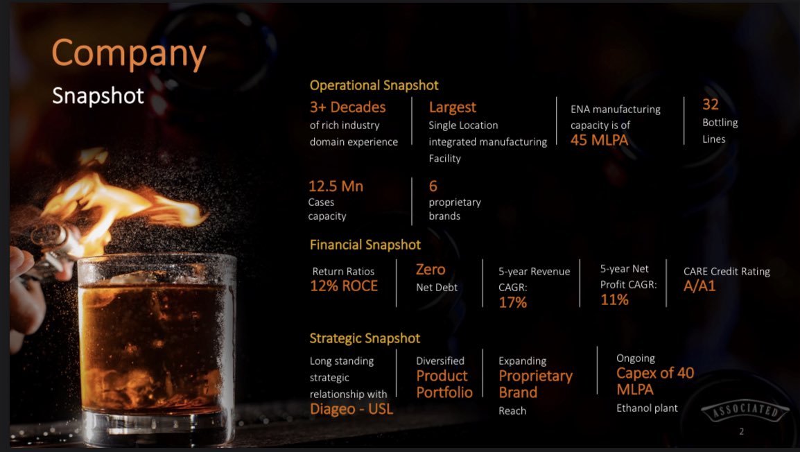 The Special situation of Associated Alcohol & Beverages (AABL). The
