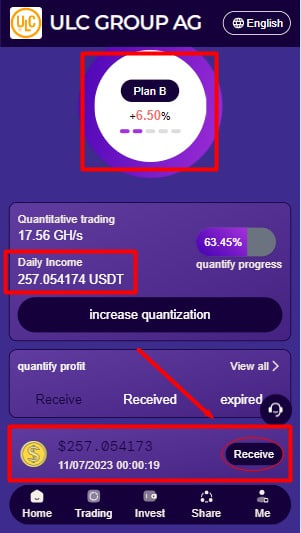 NEW_USDT_BONUS's tweet photo. Plan B, receive 6.5% interest every day. 100% safe profit, 0 risk. Registration link: https://t.co/ivHhjXUWWj
#usdt #TRX #tron #bonus #btc #etc #usdtlc https://t.co/6DVVYdNRx8