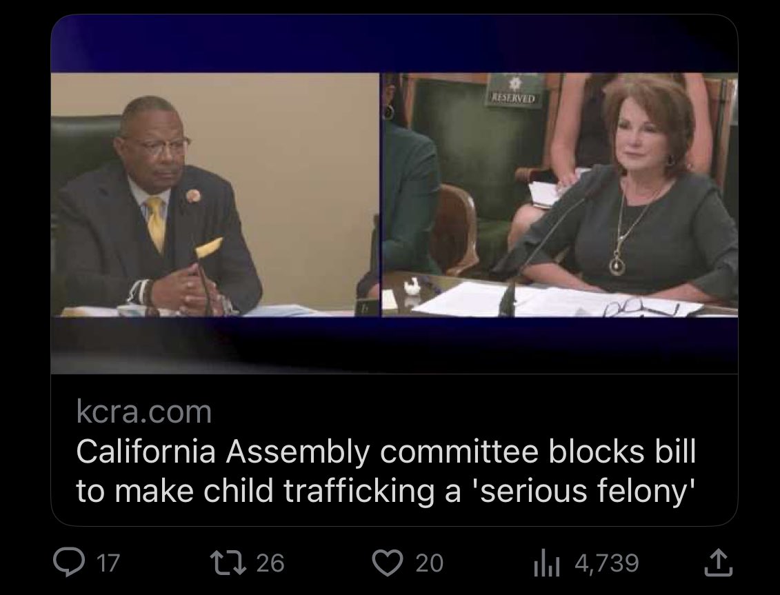 Are you shocked? #California #Democrats #HumanTrafficing