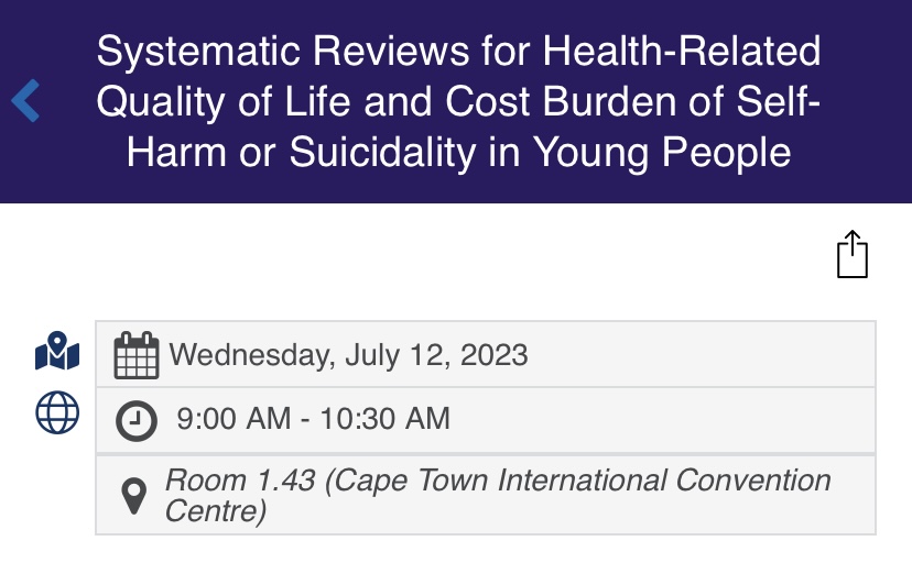 DHE_Deakin's tweet photo. 🌟Wednesday at #IHEA2023Congress ⭐️
💫Ngoc Le presenting @ 9am
💫 Lisa Gold presenting @ 11am
@IHT_Deakin @healtheconomics https://t.co/xXRGTMokoM