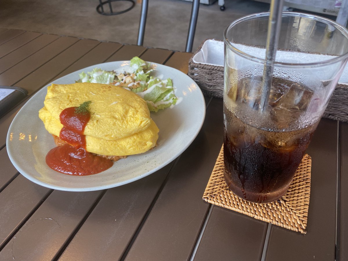 08_hitoshi's tweet photo. 一昨日の昼食は東京都小平市の黄金茶屋で食べました！

Wオムライスとエチオピア（アイス）を注文しました♪

#東京
#tokyo
#小平市
#小平
#kodairacity
#kodaira
#黄金茶屋
#koganecoffee
#Wオムライス
#doubleomurice
#Womurice
#オムライス
#omurice
#omurisu
#エチオピアコーヒー
#エチオピア https://t.co/3NfehD1Odx