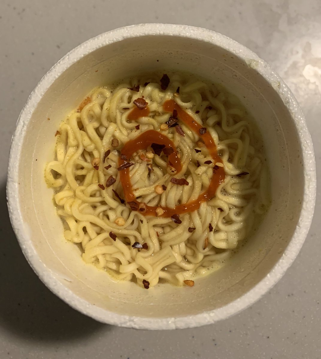 ddami4n's tweet photo. breaking my fast with cup o nood omad https://t.co/iAJ9CdQF7L
