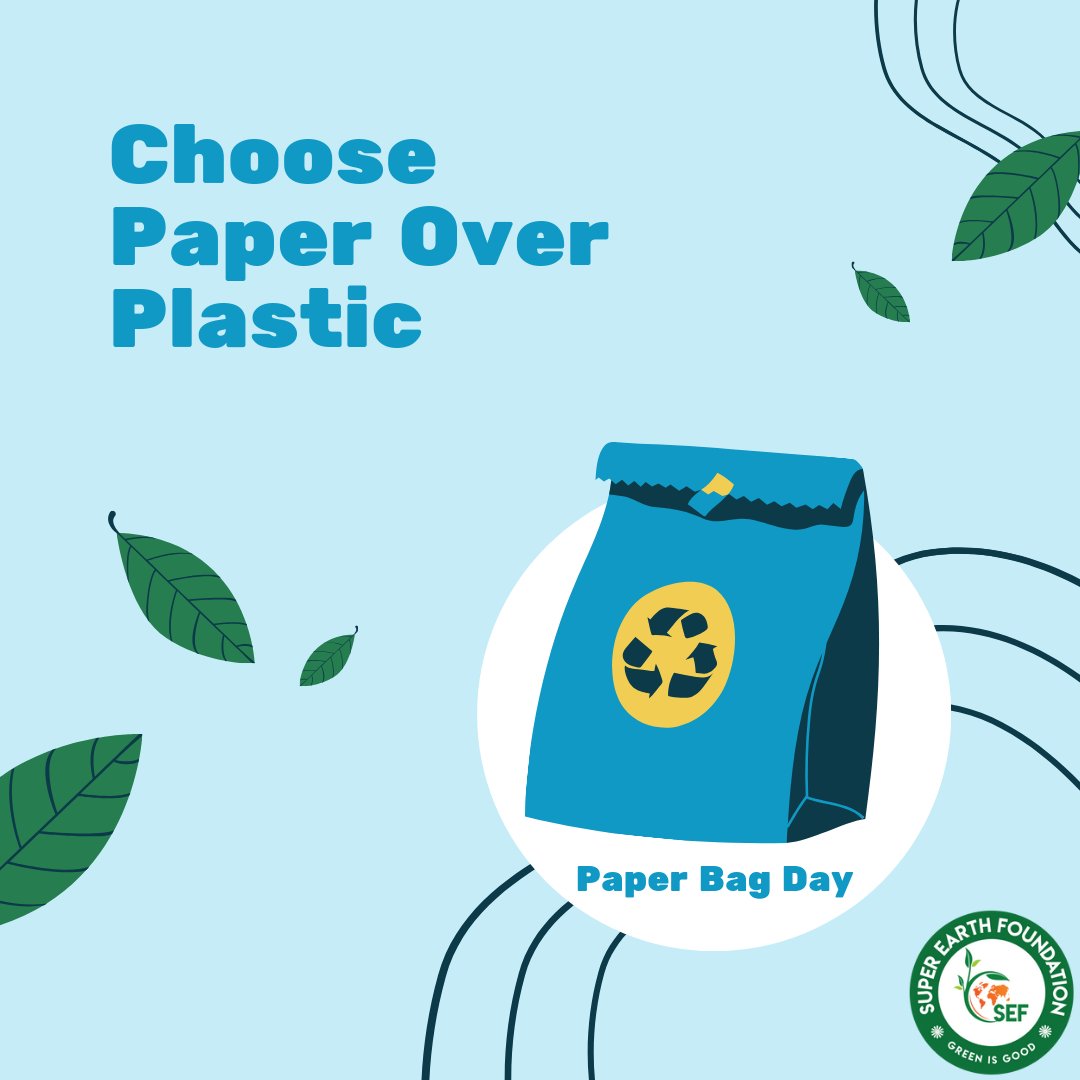 sef_ngo's tweet photo. Don't contribute towards polluting #environment 
Use #paperbag #sustainability #nature 
.
.
#sef_ngo 
#greenisgood 
#superearthfoundation https://t.co/VL6xZwIPBg