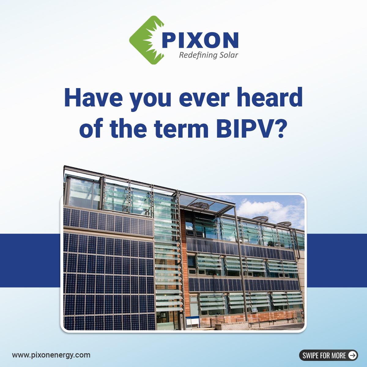 pixon_energy's tweet image. From Energy-Generating facades to Financial Savings, BIPV is shaping a greener future!

#InstallSolar #solarenergy #technology #pixon #pixonsolar #solarpower #solarpanel #renewableenergy #sunlight #electricity #architecture #generation #future #sustainable