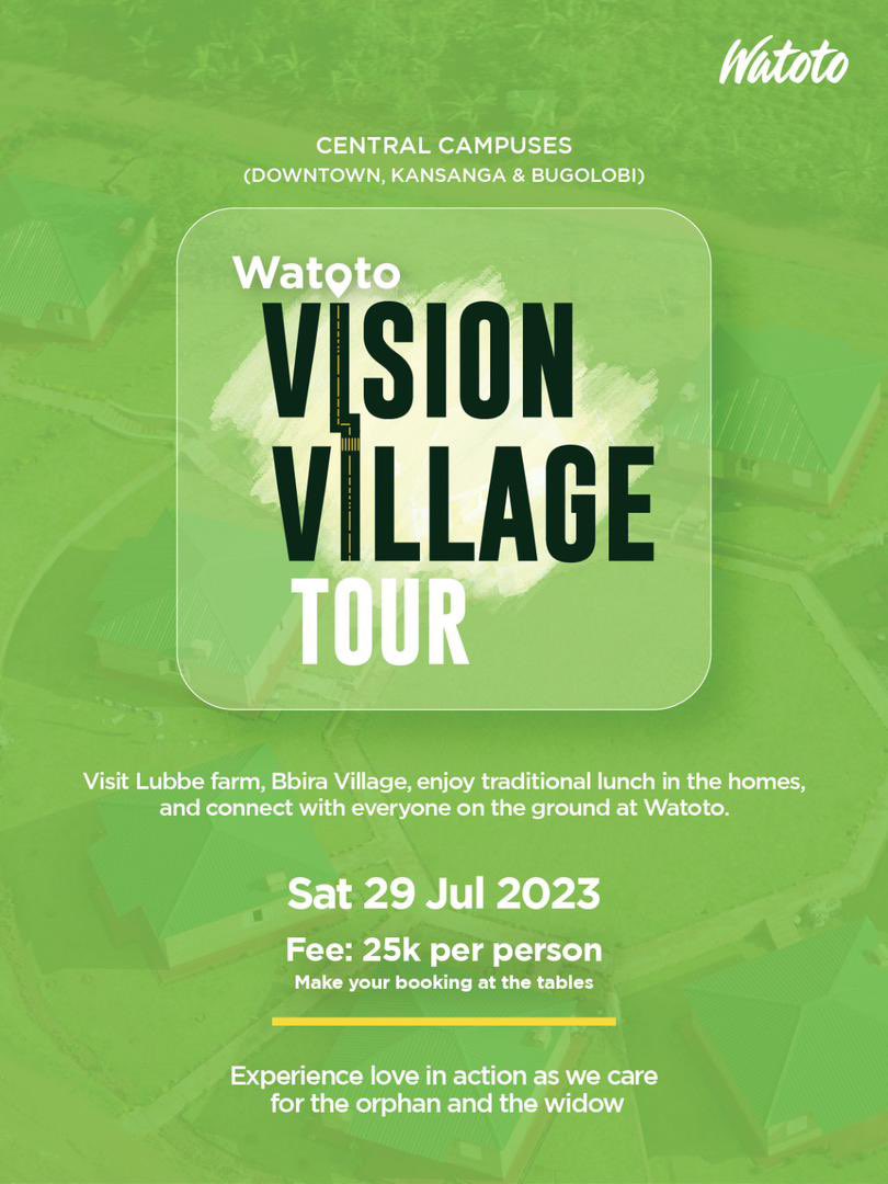 Meanwhile, if you haven’t registered yet for the Watoto Vision Village Tours, do so today!! You’ll be blown away by the faithfulness of God over the last 31 years! #CaringforCommunity @watotochurch