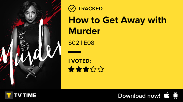 MansireK's tweet photo. I've just watched episode S02 | E08 of How to Get Away with Murder! #HTGAWM  https://t.co/EkhVoz9Wgm #tvtime https://t.co/lRDFFBA3O5