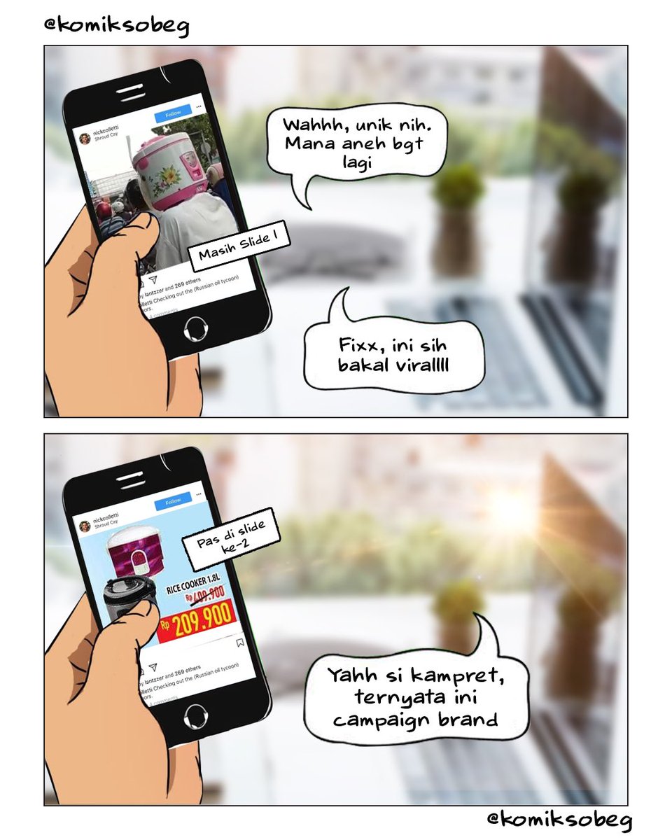 Sering ke gocek sama akun-akun model begini gak?