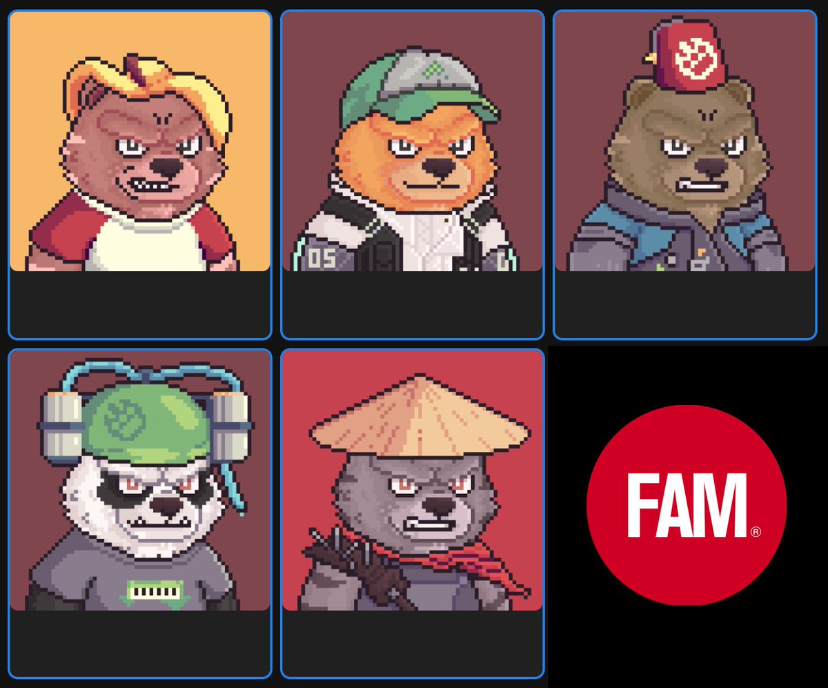 Thefamverse's tweet image. Hey @BrawlerBearz The FAM is coming for underground season 3. Five new FAM Brawlers heading your way, we’re duck racing for these Bears tonight 😅