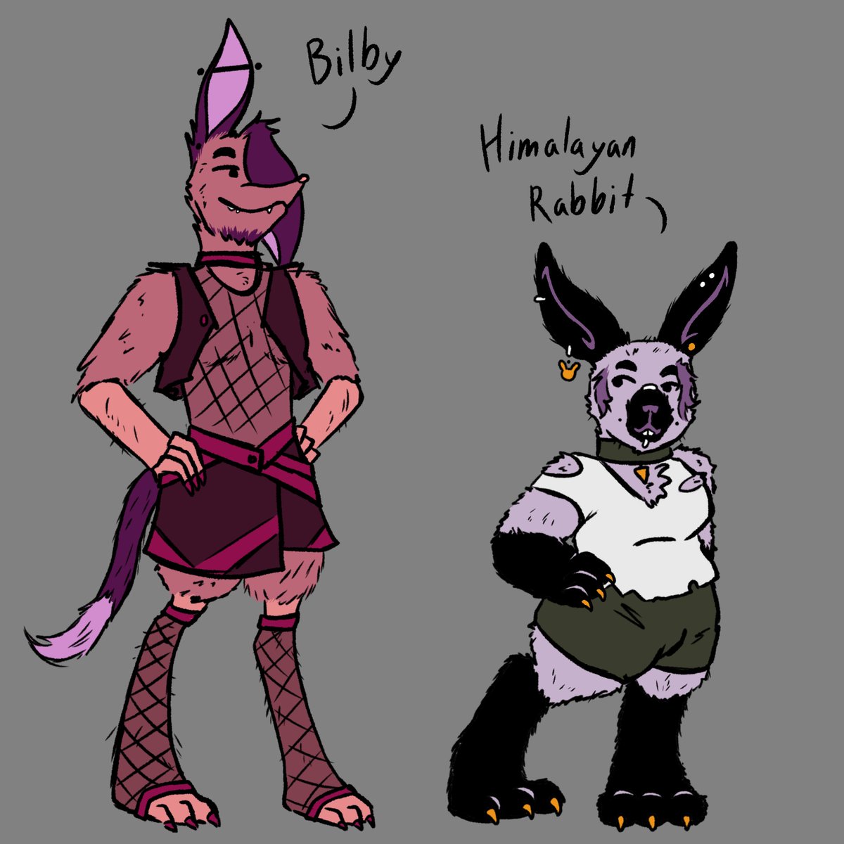 Erigold13261's tweet photo. #nsr #nostraightroads #nsroc #nsr1010 #nsrexjay 

"Fursonas"

Legit I just wanted a reason to draw Bunny as a bunny lol. Rei added for some fun. https://t.co/j3wd6n1Jqq