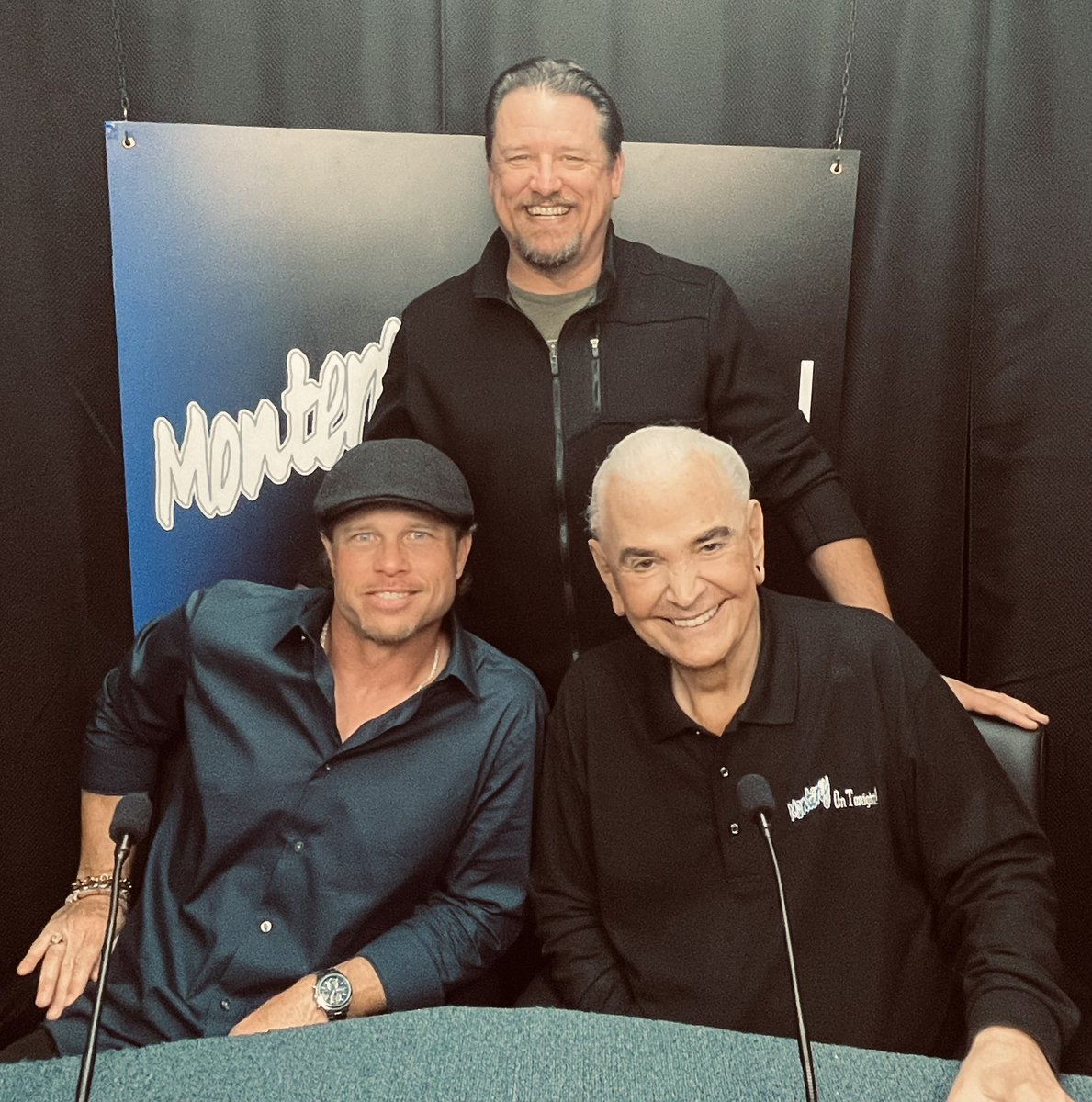 Great show with Gary Cocola show host, Larry Oblander (our newest Voice over artist) and last but not least Coty Burnett Brad Pitt Look &amp; Soundalike. Thank you Wendy Brickman Marketing for putting this together.  #bradpittlookalike #voiceoversrtist #showhost #entertainmentagency