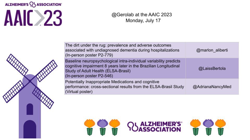 BCarvalhoPontes's tweet photo. Check out and look closer the full programation that #SuemotoLab is going to present at #AAIC2023 :) 🇧🇷🇧🇷🇧🇷 https://t.co/qTUViuBGkN