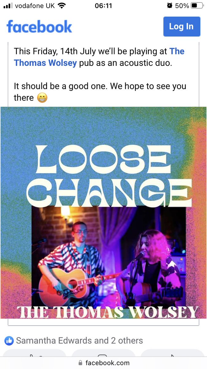 If you are in the St Peter’s Street area on Friday would recommend you pop down to the Thomas Wolsey as they are doing live music.