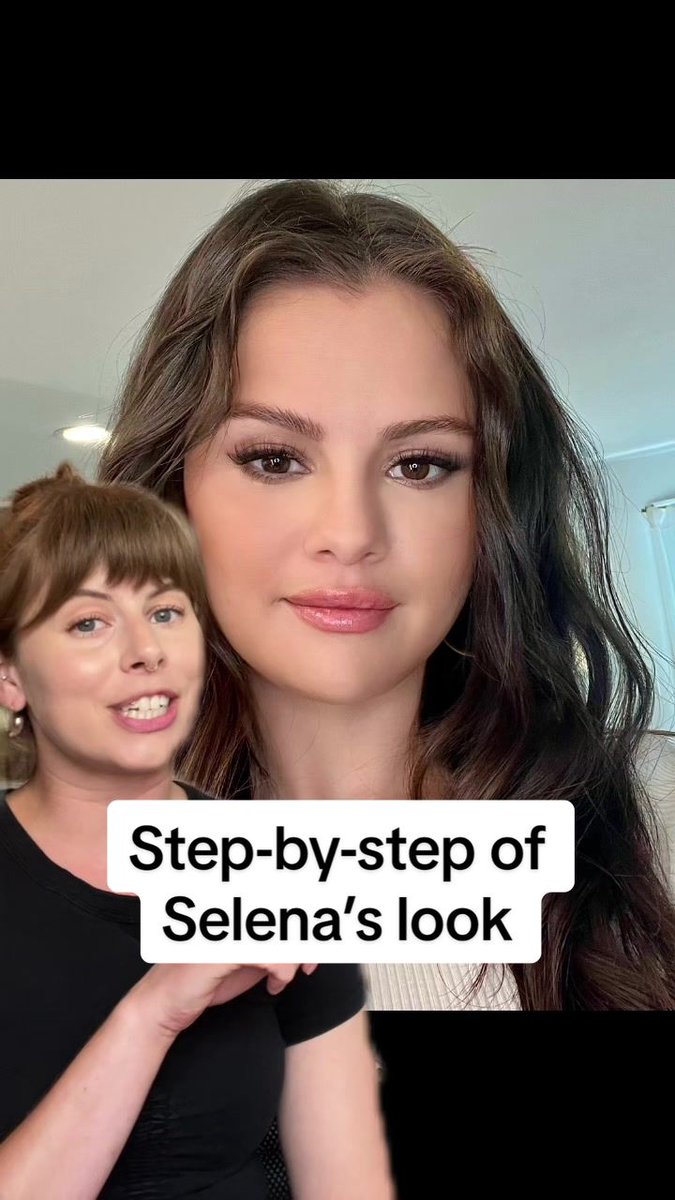 selenagomezgens's tweet image. Shadow sticks honestly make makeup so much easier &amp;amp; quicker #makeuptut... - TikTok: ... #makeuphack #selenagomez #rarebeauty #greenscreen". Selena Gomez Makeup Tutorial. Step-by-step of Selena's look original sound - Melissa Murdick. dlvr.it/Ss2g5F
