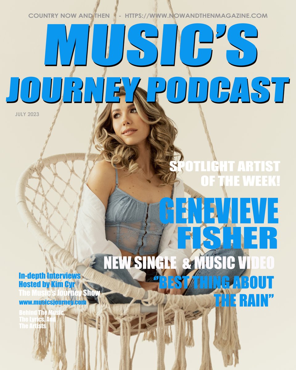MusicsJourneyPodcast (@musicsjourney) on Twitter photo <a href="/MusicsJourney/">MusicsJourneyPodcast</a> #interview w/ Country Artist Genevieve Fisher <a href="/Genevieve_f/">Genevieve Fisher</a> hosted by #radiohostKimCyr #newmusicvideo #newsingle #bestthingabouttherain presented by <a href="/NOWandTHENMagaz/">NOW & THEN Magazine</a> This one is a must to hear... lots of surprises musicsjourney.com musicsjourney.com/1084946/131992… <a href="/MusicsJourney/">MusicsJourneyPodcast</a> #interview w/ Country Artist Genevieve Fisher <a href="/Genevieve_f/">Genevieve Fisher</a> hosted by #radiohostKimCyr #newmusicvideo #newsingle #bestthingabouttherain presented by <a href="/NOWandTHENMagaz/">NOW & THEN Magazine</a> This one is a must to hear... lots of surprises musicsjourney.com musicsjourney.com/1084946/131992…