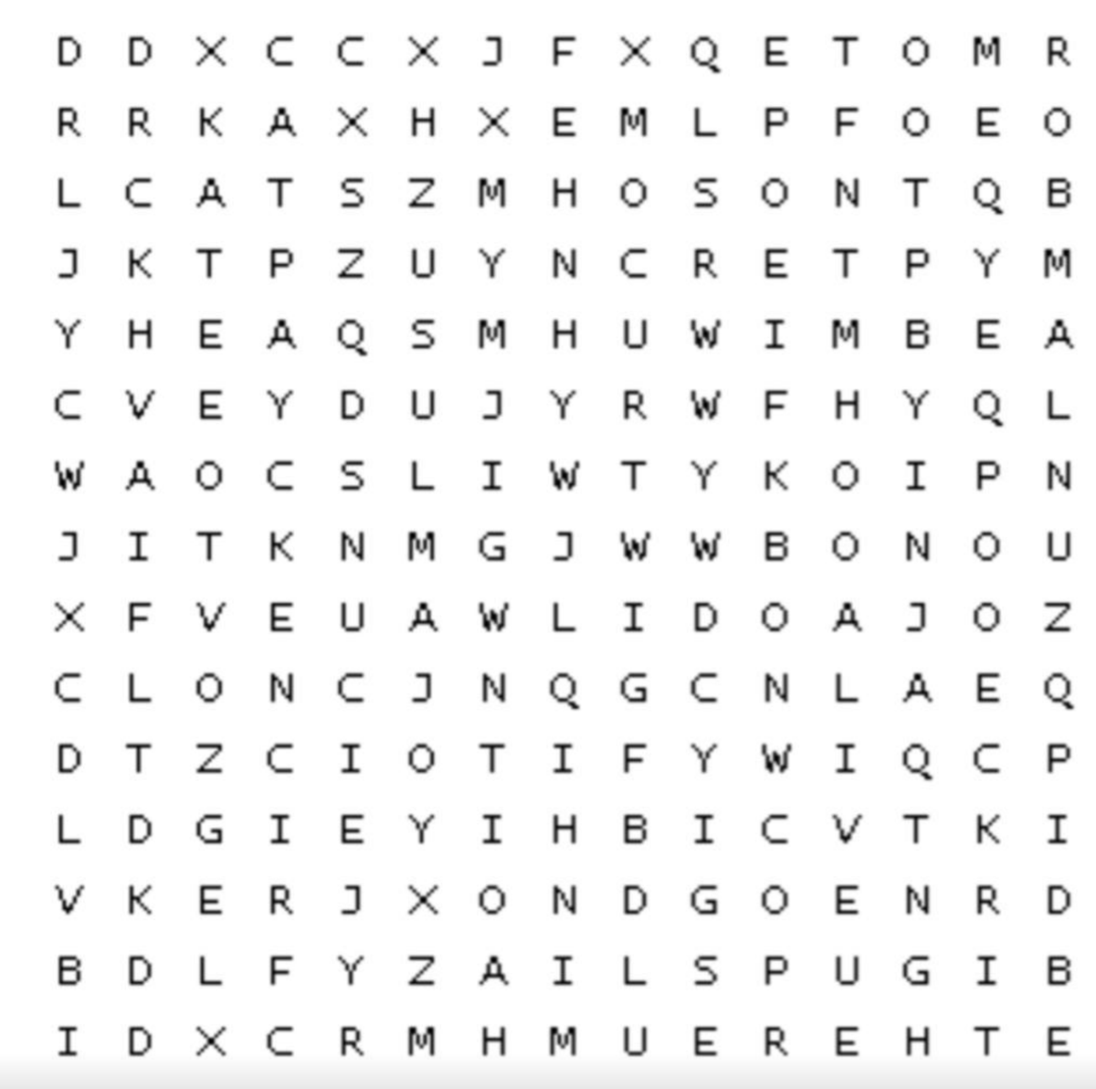 catecoin's tweet photo. Can you guess the words?👾
Let's play a word puzzle game.🔡

(Hint-Check out the hashtags of Catecoin tweets)

#catecoin #puzzle #cate #web3 #defi https://t.co/eqZPqVCfCp
