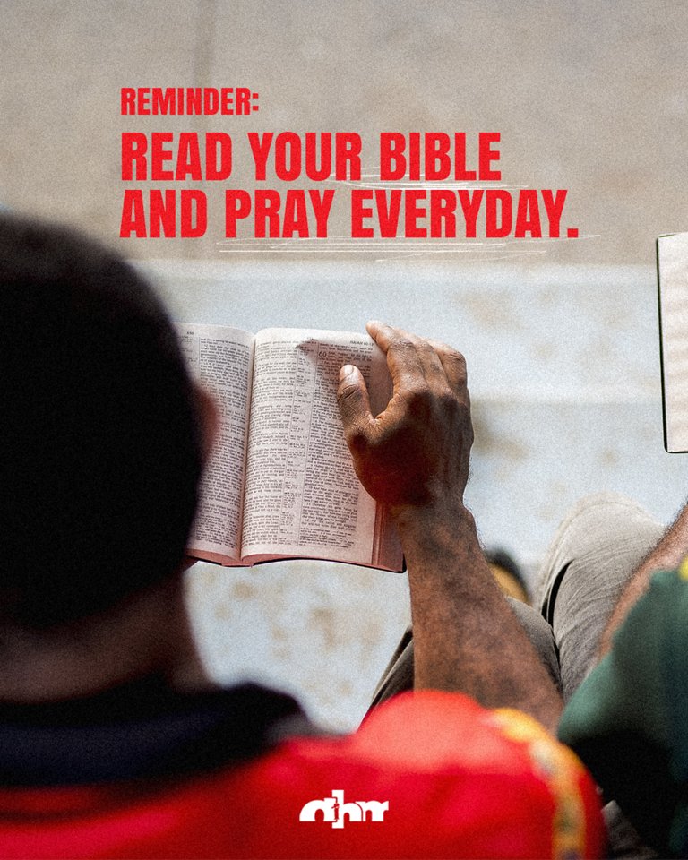 EvangelistDag's tweet photo. Meditating on God's Word and praying are spiritual disciplines every believer must learn to develop and do constantly. 

Have you read your Bible and prayed to God today?

#DagHewardMills #DHM #QuietTime #Devotion #PrayAndReadYourBible https://t.co/YkbwaBuhIA