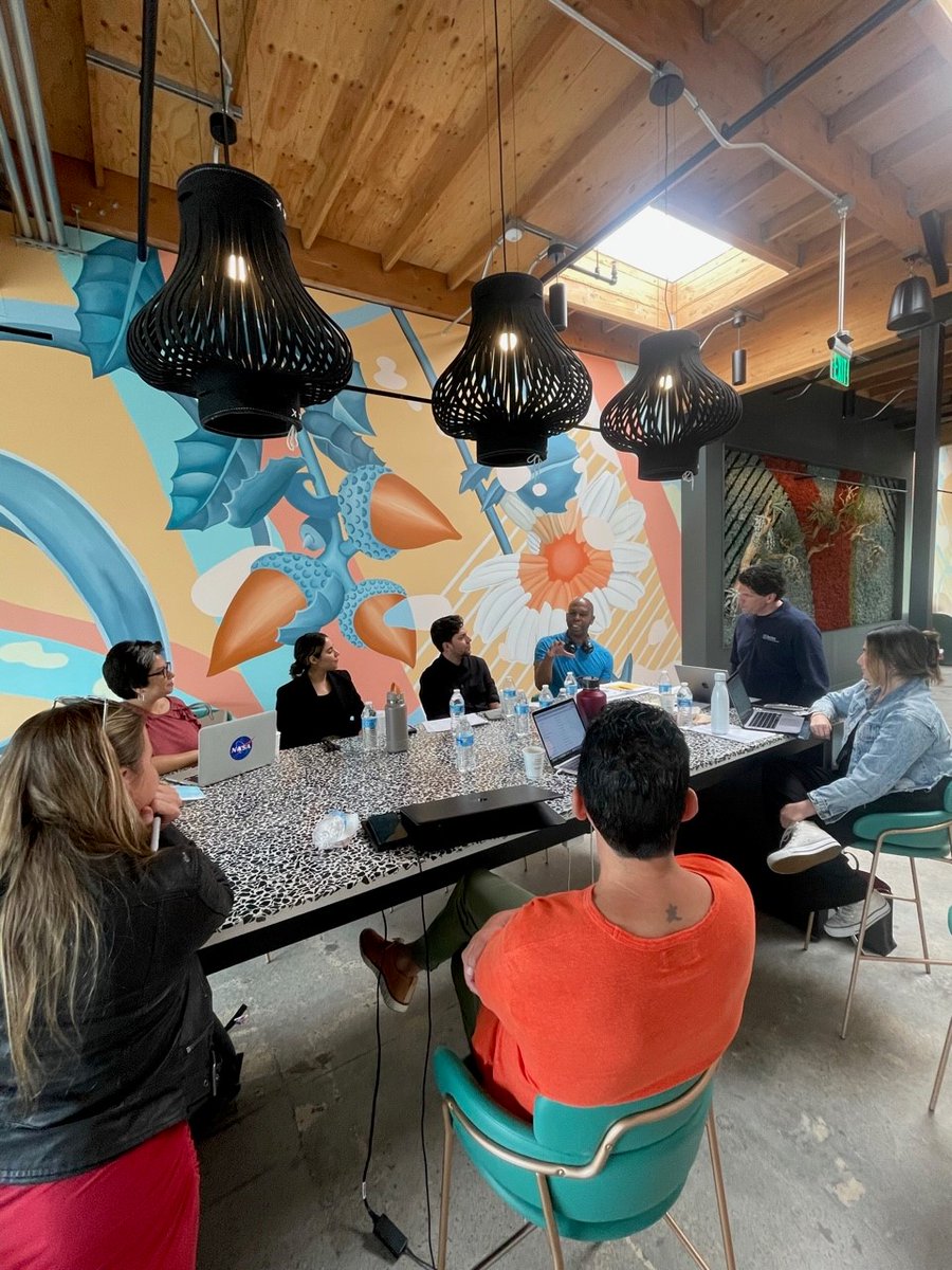 PRSAsandiego's tweet photo. Last month, our chapter hosted a mid-year board retreat at Sorrento Valley’s City Tacos. 

While our team discussed the chapter’s goals and progress status and brainstormed ideas for the second half of the year, the City Tacos team treated us to delicious tacos. 🌮 https://t.co/z8k9lITEL3